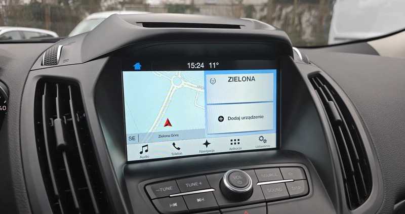 Ford Kuga cena 77900 przebieg: 122910, rok produkcji 2017 z Oleśnica małe 529